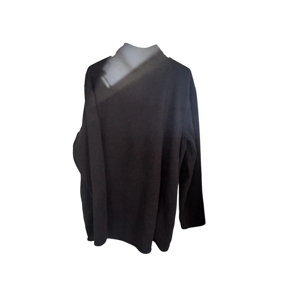 The North Face‎ Pullover Mens XXL Black Gordon Lyons Quarter Zip Fleece Jacket